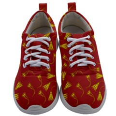 Background Pattern Texture Design Mens Athletic Shoes by Ravend