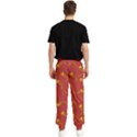 Background Pattern Texture Design Men s Elastic Waist Pants View2