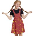 Background Pattern Texture Design Kids  Apron Dress View1