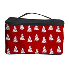 White Christmas Tree Red Cosmetic Storage by TetiBright