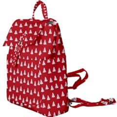 White Christmas Tree Red Buckle Everyday Backpack by TetiBright