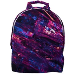 Space Futuristic Shiny Abstraction Mini Full Print Backpack by Pakemis