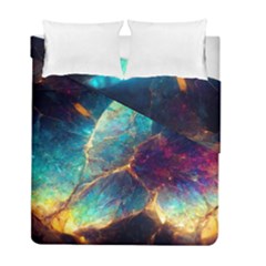 Abstract Galactic Duvet Cover Double Side (full/ Double Size) by Ravend