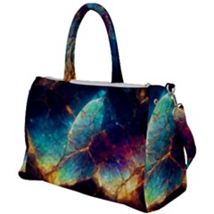 Abstract Galactic Duffel Travel Bag by Ravend