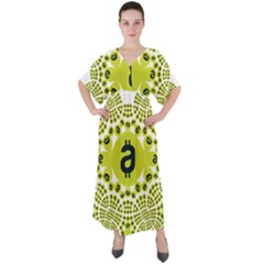 Im Fourth Dimension Amf V-neck Boho Style Maxi Dress by imanmulyana