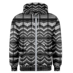 Abstract Geometric Collage Pattern Men s Zipper Hoodie by dflcprintsclothing