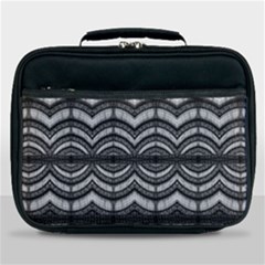 Abstract Geometric Collage Pattern Lunch Bag by dflcprintsclothing
