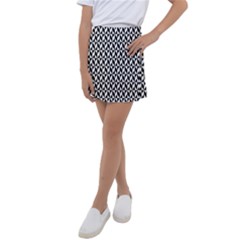 Seamless Abstract Geometric Pattern Background Kids  Tennis Skirt by artworkshop