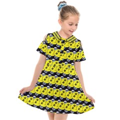 Smile Kids  Short Sleeve Shirt Dress by Sparkle