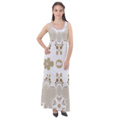Im Fourth Dimension Mintme Sleeveless Velour Maxi Dress by imanmulyana