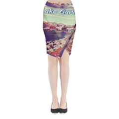 Garda! Midi Wrap Pencil Skirt by ConteMonfrey