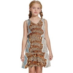 Bread Is Life - Italian Food Kids  Sleeveless Tiered Mini Dress by ConteMonfrey