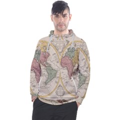Mapa Mundi 1775 Men s Pullover Hoodie by ConteMonfrey