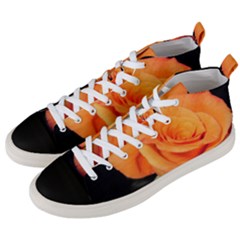 Color Of Desire Men s Mid-top Canvas Sneakers by tomikokhphotography