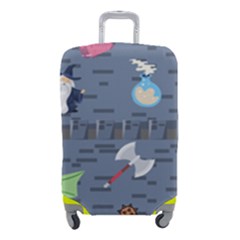 Dnd Luggage Cover (small) by NerdySparkleGoth