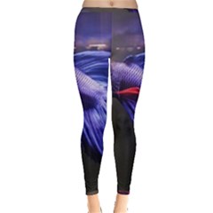 Betta Fish Photo And Wallpaper Cute Betta Fish Pictures Inside Out Leggings by StoreofSuccess