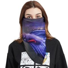 Betta Fish Photo And Wallpaper Cute Betta Fish Pictures Face Covering Bandana (triangle) by StoreofSuccess