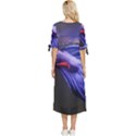 Betta Fish Photo And Wallpaper Cute Betta Fish Pictures Bow Sleeve Chiffon Midi Dress View4