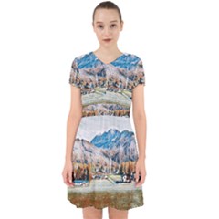 Trentino Alto Adige, Italy  Adorable In Chiffon Dress by ConteMonfrey