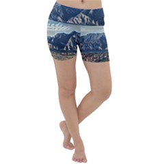 Lake In Italy Lightweight Velour Yoga Shorts by ConteMonfrey