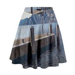 Pier On The End Of A Day High Waist Skirt by ConteMonfrey