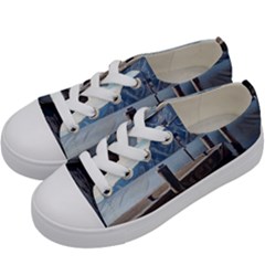 Pier On The End Of A Day Kids  Low Top Canvas Sneakers by ConteMonfrey