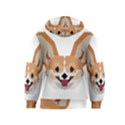 Cardigan Corgi face Kids  Zipper Hoodie View2