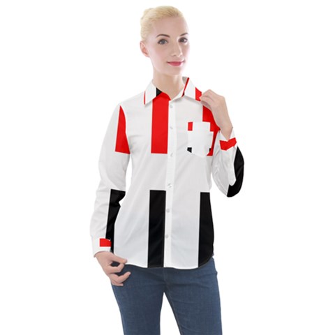 Arpitania Flag Women s Long Sleeve Pocket Shirt by tony4urban