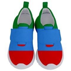 Dagestan Flag Kids  Velcro No Lace Shoes by tony4urban