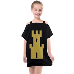 Finnmark Flag Kids  One Piece Chiffon Dress by tony4urban