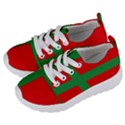 Bornholm Denmark Flag Kids  Lightweight Sports Shoes View2