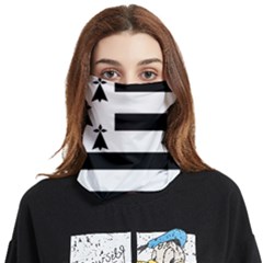 Brittany Flag Face Covering Bandana (two Sides) by tony4urban