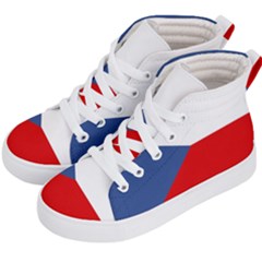 Czech Republic Kids  Hi-top Skate Sneakers by tony4urban