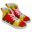 Auvergne Flag Men s Hi-Top Skate Sneakers View3