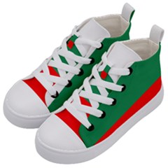 Bulgaria Kids  Mid-top Canvas Sneakers by tony4urban