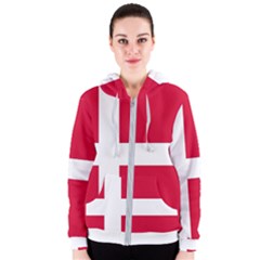 Denmark Women s Zipper Hoodie by tony4urban