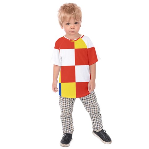 Antwerp Flag Kids  Raglan Tee by tony4urban