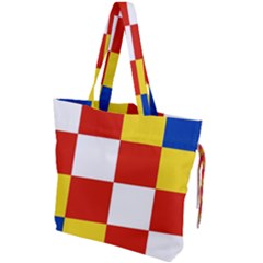 Antwerp Flag Drawstring Tote Bag by tony4urban