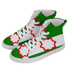 Andalusia Flag Men s Hi-top Skate Sneakers by tony4urban