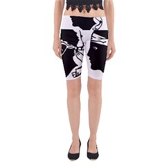 Corsica Flag Yoga Cropped Leggings by tony4urban