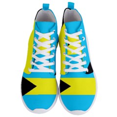 Bahamas Men s Lightweight High Top Sneakers by tony4urban