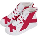 Anglo Irish Flag Kids  Hi-Top Skate Sneakers View2