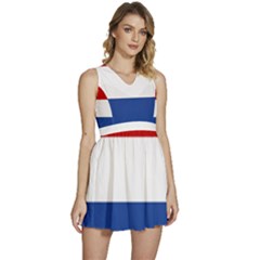 Netherlands Sleeveless High Waist Mini Dress by tony4urban