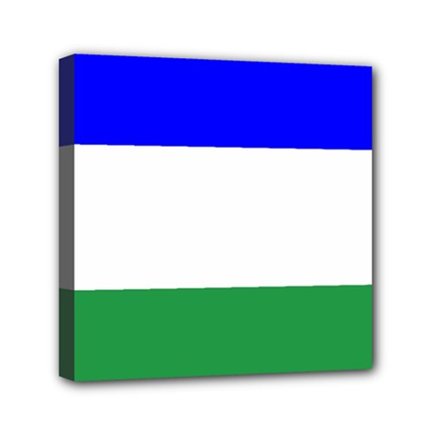 Ladinia Flag Mini Canvas 6  X 6  (stretched) by tony4urban