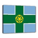 Derbyshire Flag Canvas 20  x 16  (Stretched) View1