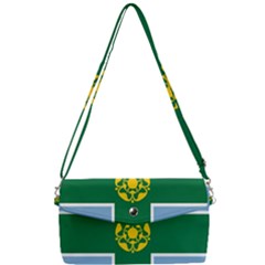 Derbyshire Flag Removable Strap Clutch Bag by tony4urban