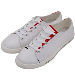 Kujawsko-pomorskie Flag Women s Low Top Canvas Sneakers by tony4urban