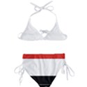 Kujawsko-pomorskie Flag Kids  Classic Bikini Set View2