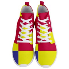 Kosicky Flag Men s Lightweight High Top Sneakers by tony4urban