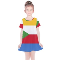 Comoros Kids  Simple Cotton Dress by tony4urban